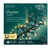 Nežinomas Garland of light bulbs Cluster Soft Baltas 494955. 10.5 m