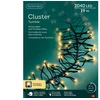 Nežinomas Garland of light bulbs Cluster Soft Baltas 494957. 19 m