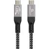 Gembird CCBP-USB4-CMCM240-0.3M Premium USB4 Type-C charging and data cable, 40 Gbps, 240 W, 0.3m