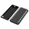 GEMBIRD EE2280-U3C-03 USB 3.1 korpusas M.2 NVMe diskams su foniniu apšvietimu aliuminio