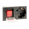 GEMBIRD PDU 8x Schuko 1U 16A 3m
