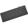Gembird KB-MCH-05-CYRL Slim su laidu multimedia klaviatūra, juodas, RU išdėstymas