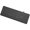 Gembird KB-MCH-05-CYRL Slim su laidu multimedia klaviatūra, juodas, RU išdėstymas