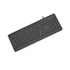Gembird KB-MCH-05 Slim su laidu multimedia klaviatūra, juodas, US išdėstymas