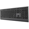 Gembird KB-MCH-06-CYRL Slim su laidu multimedia klaviatūra with Type-C adapter, Cyrillic išdėstymas, juodas
