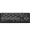Gembird KB-UML-04 Slim su laidu backlight klaviatūra, juodas, US išdėstymas