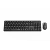 Klaviatūra Gembird KBS-WMS-01 Silent key Pro Business wireless desktop set, juodas, US išdėstymas
