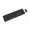 Klaviatūra Gembird KBS-WMS-01 Silent key Pro Business wireless desktop set, juodas, US išdėstymas