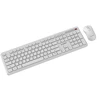 Klaviatūra Gembird KBS-WPS-01 Slim Pro Business wireless desktop set, baltas, US išdėstymas