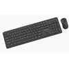 Klaviatūra Gembird KBS-WPS-01 Slim Pro Business wireless desktop set, juodas, US išdėstymas