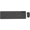 Klaviatūra Gembird KBS-WPS-01-W Slim Pro Business wireless desktop set, juodas, RU išdėstymas