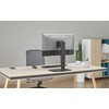Laikiklis Gembird MS-D1ST-02 Height adjustable full-motion monitorius desk stand, 17"-32", juodas