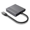 Gembird A-CM-HDMIFDPF-01 USB-C to HDMI + DP adapter, 4K 60Hz, juodas