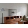 Gembird WM-75F-02 televizoriaus sieninis laikiklis (fiksuojamas), 32”-75”, juodas