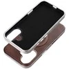 Oem GENTLEMAN MAG COVER dėklas suderinamas su MagSafe skirtas Apple iPhone 14 rudos spalvos