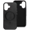 Oem GENTLEMAN MAG COVER dėklas suderinamas su MagSafe skirtas Apple iPhone 12 Pro juodos spalvos