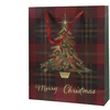 None Gift bag Decoris Tree. 10 cm x 32 cm x 26 cm. žalias