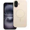 OEM dėklas, skirtas „iPhone 16 PLUS“ blizgiam „Mag“ dėklui, suderinamas su „MagSafe“ baltais