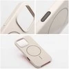 Dėklas Oem Case for iPhone 17 Glossy Mag Cover compatible with MagSafe baltas
