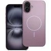 OEM dėklas, skirtas iPhone 16 PLUS, blizgus Mag dėklas, suderinamas su MagSafe violetine
