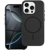 Dėklas Oem Case for iPhone 17 AIR Glossy Mag Cover compatible with MagSafe juodas