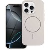 OEM dėklas, skirtas „iPhone 17 PRO“ blizgiam „Mag“ dangteliui, suderinamas su „MagSafe“ baltais