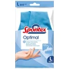 Natūralaus latekso pirštinės Spontex Optimal, L, 1 pora