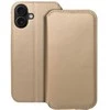OEM atverčiamas dėklas iPhone 16 PLUS su dviguba kišene ir auksiniu dėklu