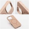 Dėklas Oem Case for iPhone 17 Glossy Mag Cover compatible with MagSafe desert auksinis