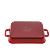 Grand_Feu Emaliuotas ketaus kepimo indas, 2 l, raudonas