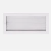 Grotelės židiniui HEARTH, baltos, 170 x 370 mm