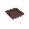 Grotelės židiniui HEARTH, vario spalvos, 170 x 170 mm