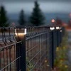 „GreenBlue“ saulės energija varomas LED stulpinis šviestuvas, 100 x 100 mm, voko formos stogelis, 3200 K, GB128 WW