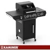 Gas grill 2+1 10kW Varen Juodas 3.0 Kaminer
