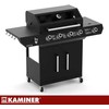 Gas grill 4+1 17kW Varen Juodas 5.0 Kaminer