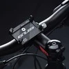 GUB bike holder for mobile phone G81 Aliuminio juodas
