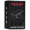 GUB bike holder for mobile phone G81 Aliuminio juodas