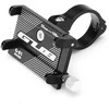 GUB bike holder for mobile phone G81 Aliuminio juodas