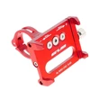 Forcell Bike holder GUB G85 red for mobile phone Metal