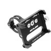 Dėklas Forcell GUB bike holder for mobile phone G85 Aliuminio juodas