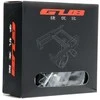 GUB bike holder for mobile phone + silicone bandage P10 Aliuminio juodas