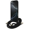 „Guess 4G Big Logo“ laido formos per petį dėklas, skirtas „iPhone 17 Air“ – rudas