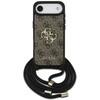 „Guess 4G Big Logo“ laido formos per petį dėklas, skirtas „iPhone 17 Air“ – rudas