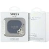 Guess GUA4LECG4K AirPods 4 dėklas juodos spalvos Silicone 4G Charm