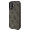 GUESS dėklas skirtas Apple iPhone 16 GUHCP16SG4GFBR (PU 4G Classic) rudos spalvos