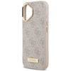Dėklas Guess 4G Logo Plate MagSafe Case for iPhone 17 - Rožinė
