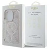 Dėklas Guess GUHMP16LG4GFRP Apple iPhone 16 Pro 6.3" rožinės spalvos hardcase 4G Ring Classic Logo MagSafe
