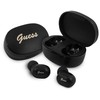 GUESS belaidės ausinės bluetooth TWS + docking station GUTWST30BK juodas
