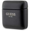 Guess Bluetooth ausinės GUTWSSU20ALEGK TWS + docking station juodos spalvos Printed Logo