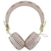 Guess ausinės Bluetooth ENC GUBH70EPOSMW rudos spalvos Peony Script Round Shape